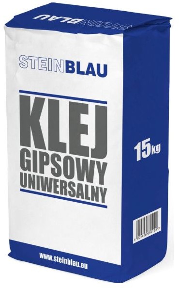 STEINBLAU Klej gipsowy uniwersalny Steinblau 5 kg KL-UN-GP-15