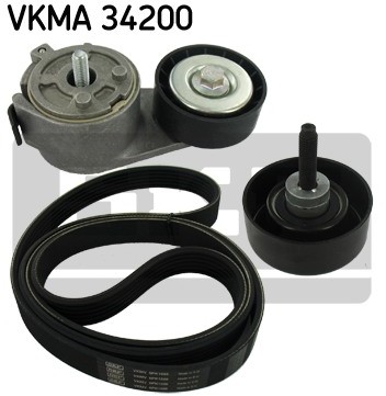 SKF Zestaw paska klinowego wielorowkowego VKMA 34200