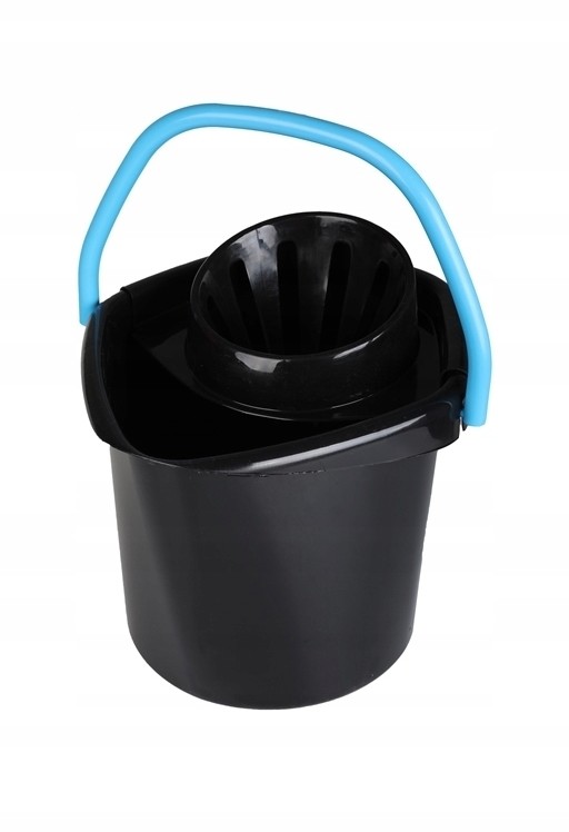 Wiadro Eco Bryza + Wyciskacz Wiaderko 10L Czarne J