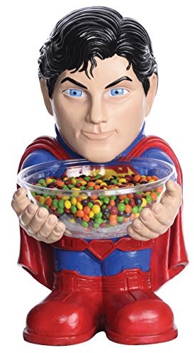 Rubie's Album Family Store rubie Superman Candy Bowl Holder, Original 68537