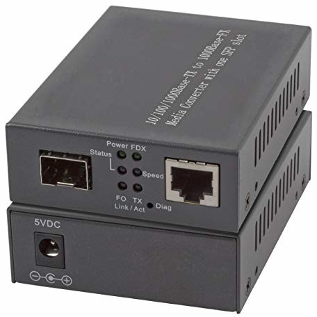 EFB-Elektronik Media Converter 1 X 100/1000 m RJ45, 1 X Gigabit SFP Port