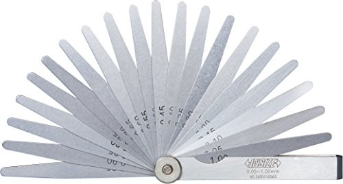 Insize insize 4602  32 Gage Szczelinomierz, długość 100 MM, 0,03 MM  1.00 MM 4602-32