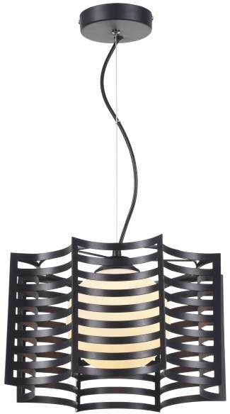 Lampa wisząca Laria 1 x 40 W E27 czarna 328801-02