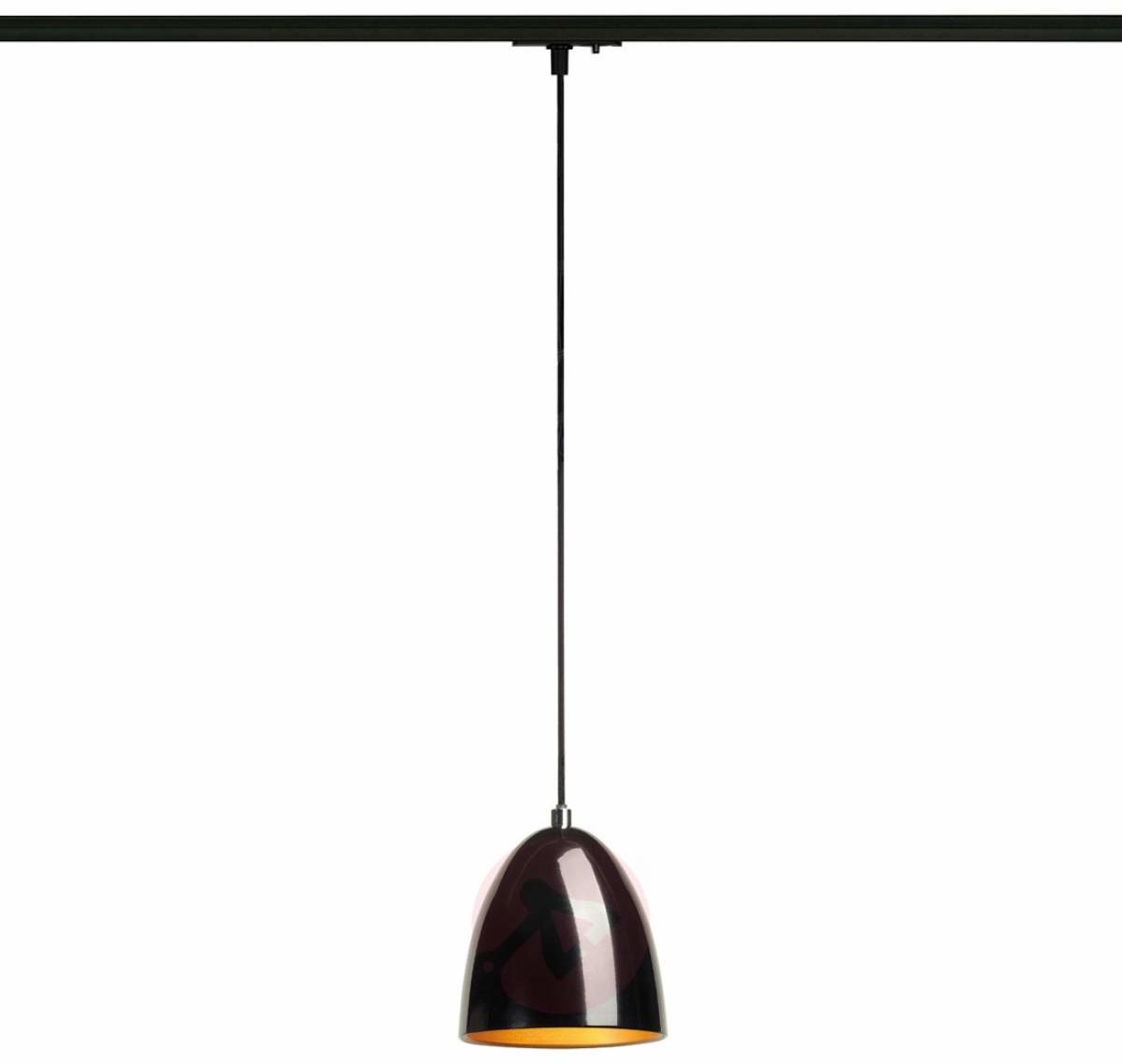 Spotline Lampa wisząca do szyny 1-f PARA CONE 14 Czarny/złota (143990) -