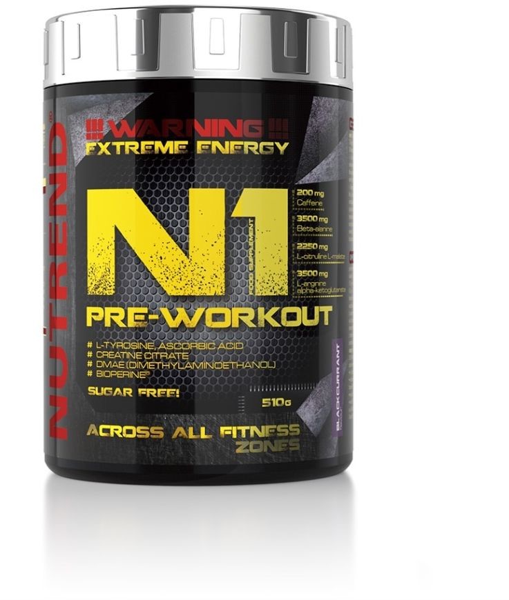 Nutrend N1 pre workout czerwona pomarańcza 510g