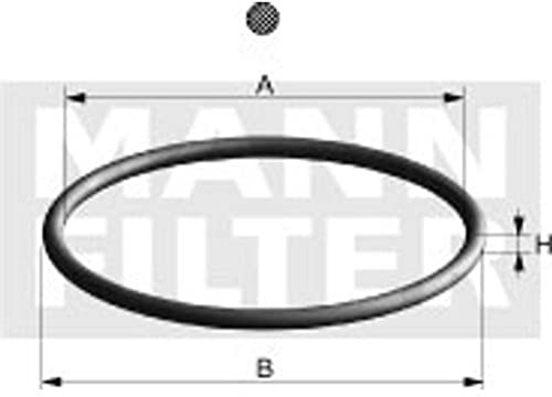 MANN-FILTER MANN-FILTER DI 007-00 uszczelka filtra oleju, do samochodów osobowych Di 007-00
