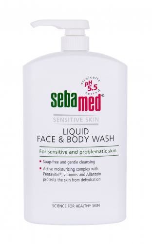 Sebamed Sensitive Skin Face & Body Wash mydło w płynie 1000ml