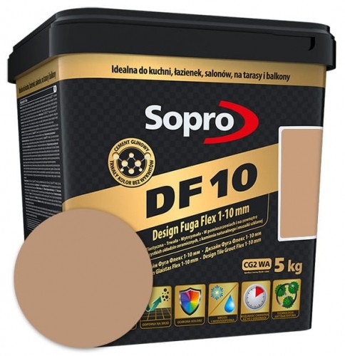 Sopro Fuga elastyczna DF 10 karmel (38) 2,5 kg