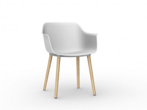 Resol Krzesło Shape Wood Bianco ShapeWood5