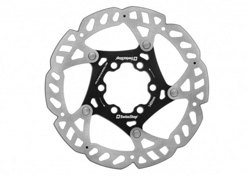 SwissStop SwissStop Catalyst Tarcza hamulcowa 6-otworów, silver 140mm 2020 Tarcze hamulcowe SW-214