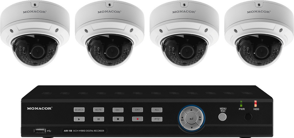 IMG Stage Line AXZ-408DV Zestaw do monitoringu 87148