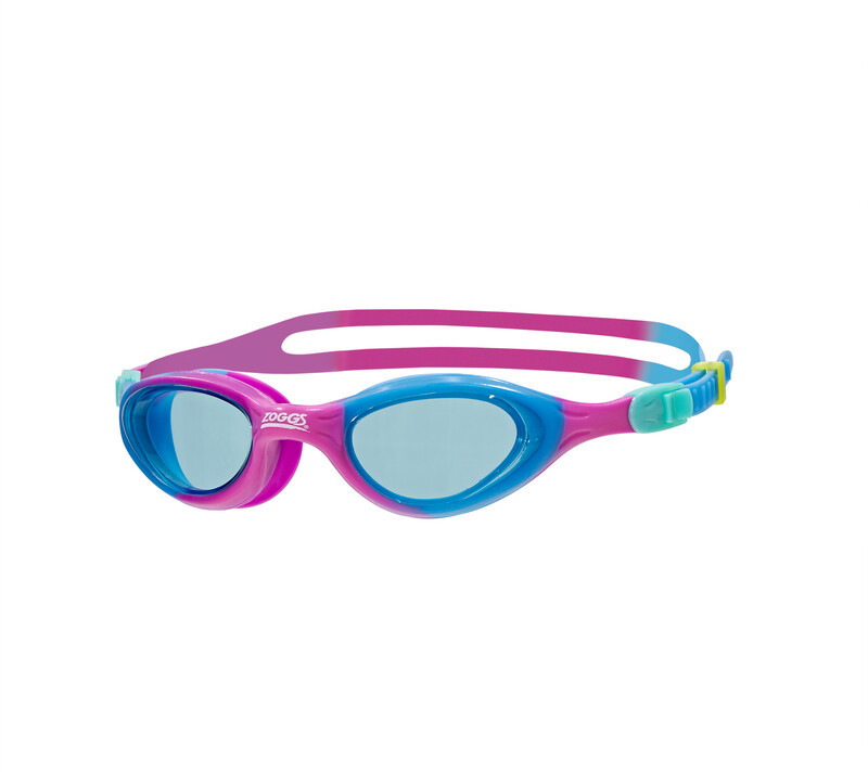 Zoggs Super Seal Goggles Kids, różowy/niebieski 2021 Okulary do pływania 314850-PKBLTBL