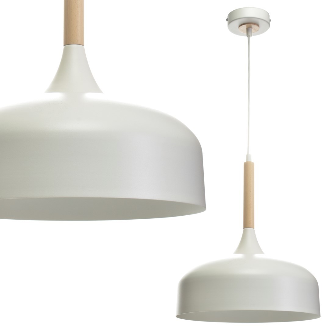 Milagro Lampa wisząca TAYLOR WHITE 1xE27 60W MLP6217