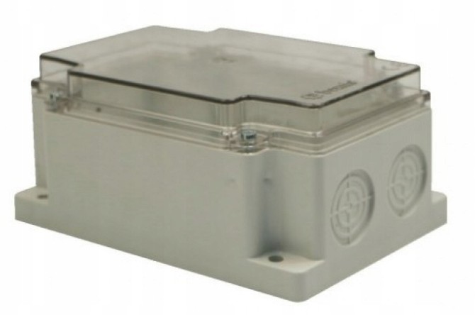 Puszka Elektryczna 170x120x70 przeźroczysta IP66
