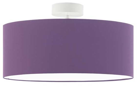 LYSNE Plafon sufitowy WENECJA fi - 40 cm - kolor fioletowy 14627/1 - kolor fioletowy