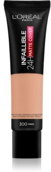 Loreal Paris Paris Infallible 24H Matte Cover podkład o długotrwałym działaniu odcień 300 Amber 35 ml