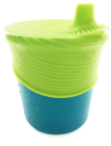 Silikids, Kubek z Ustnikiem, Teal/Lime