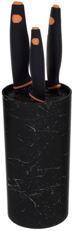 Krisberg Blok do noży Krisberg 2634 uniwersalny stojak czarny galaxy KR 2634