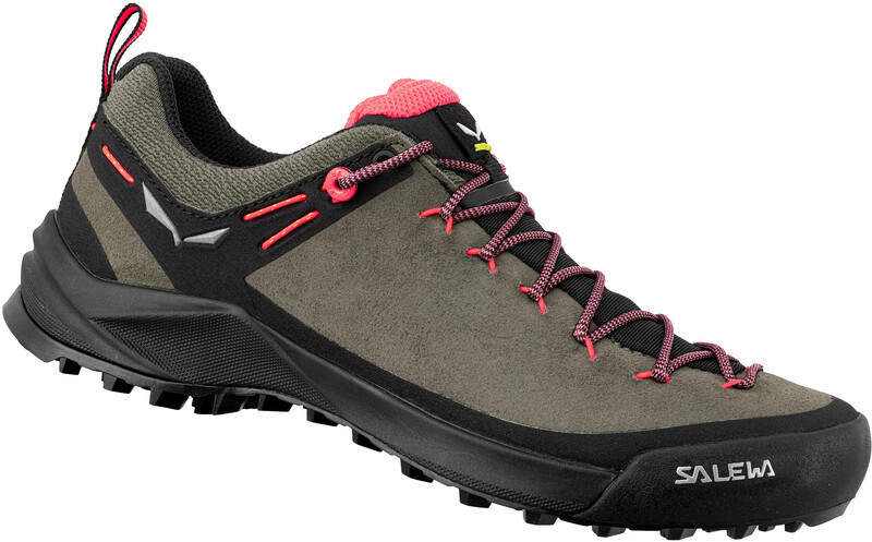 Salewa Wildfire Leather Shoes Women, beżowy/czarny UK 5,5 | EU 38,5 2022 Buty podejściowe 00-0000061396-7953-5,5