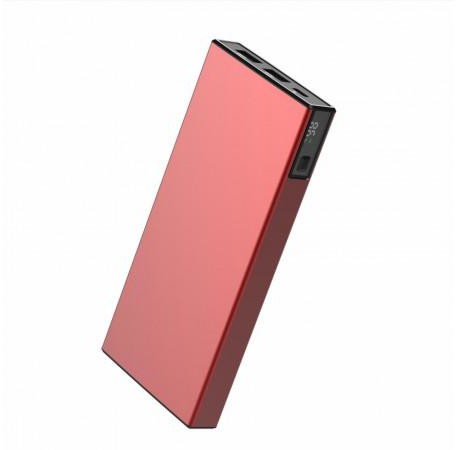 Viggo Design 10000 mAh PD 18W aluminium czerwony