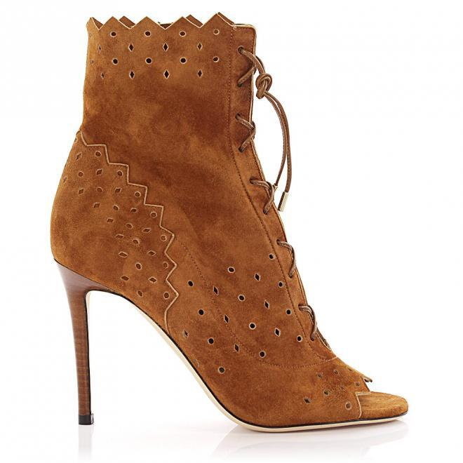 Jimmy Choo Jimmy Choo Botki beżowe
