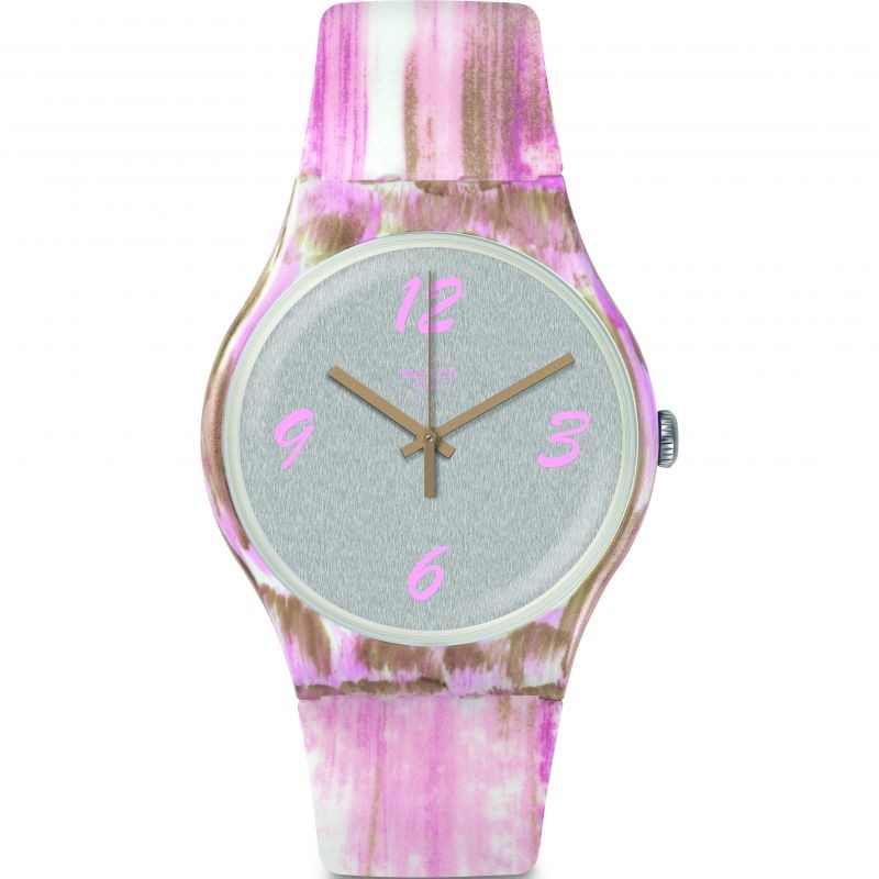 Фото - Наручний годинник SWATCH Zegarek  SUOW151 PINKQUARELLE - Natychmiastowa WYSYŁKA 0zł (DHL DPD 