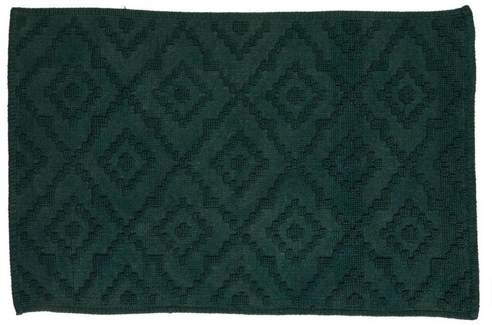 Dywanik łazienkowy Aztec zielony 60 x 90 Coram