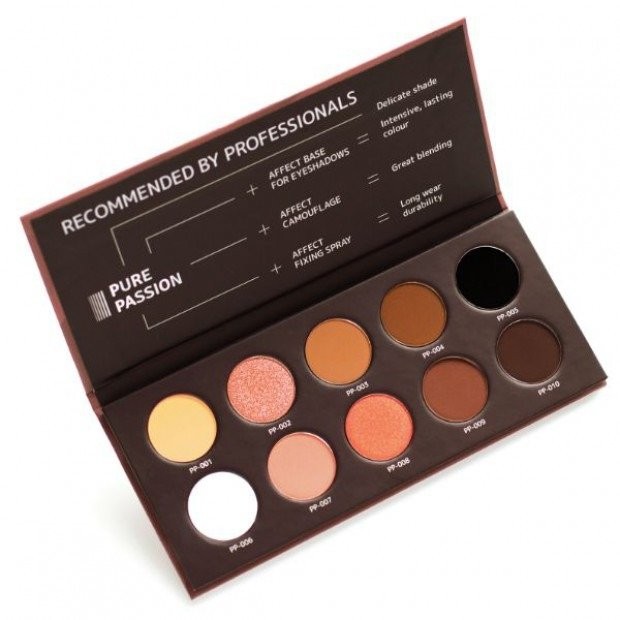 Affect Pure Passion Pressed Eyeshadow Palette 10x2-2,5g 76656-uniw