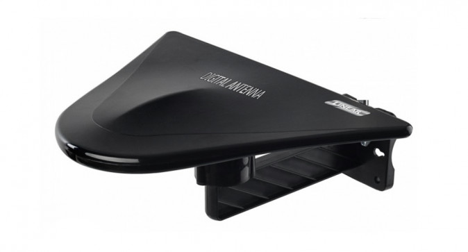 LP Antena TV A-80 aktywna 38dB z filtrem LTE, zasilacz LEC-ANT0241