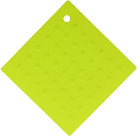 Metaltex łapki do garnków z silikonu, odporne na wysokie temperatury, zielona 20.29.50