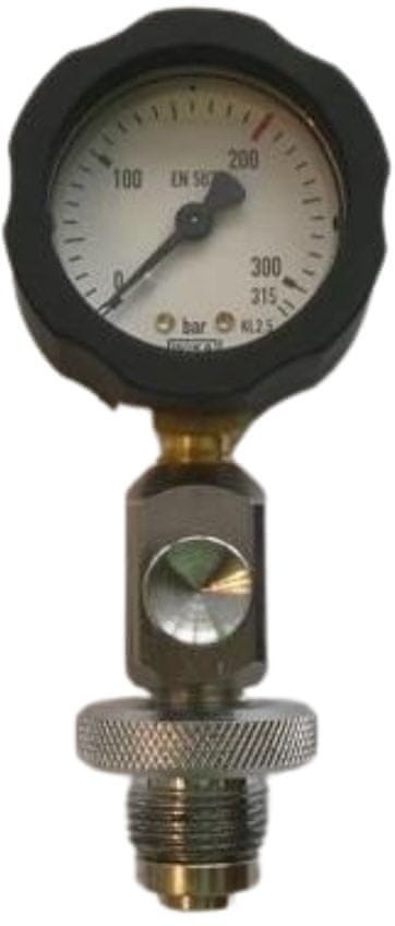 WEBHIDDENBRAND Manometr kontrolny 300 bar DIN