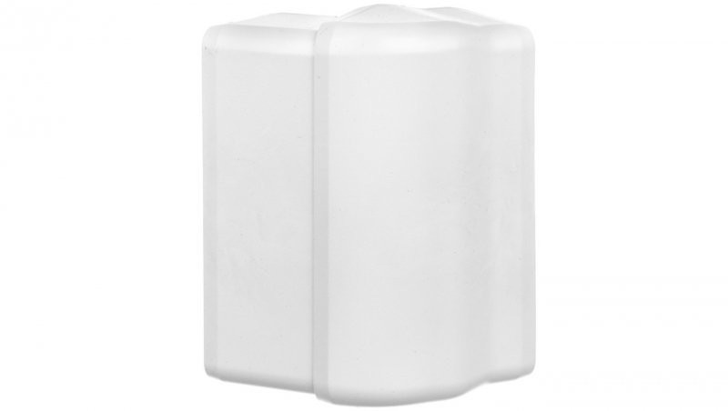 Kopos Pokrywa narożna zewnętrzna EKD 100x40mm biała 8516 8516