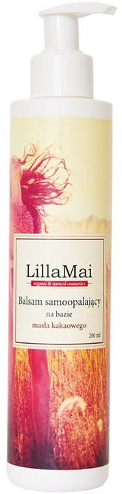 LillaMai Balsam samoopalający na bazie masła kakaowego 200ml A2E9-7138E