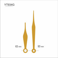 Atrix Wskazówki zegarowe złote /YT84