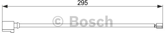 Bosch Zestyk ostrzegający o zużyciu okładzin hamulcowych przód 1 987 474 565