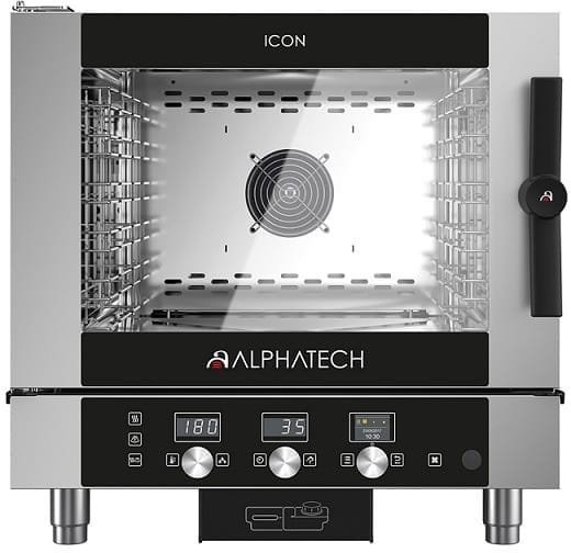 Resto Quality Piec konwekcyjno-parowy gazowy ICGT051E | 5x GN 1/1 | 5x 600x400 | Alphatech by Lainox | sterowanie elektroniczne ICGT051E