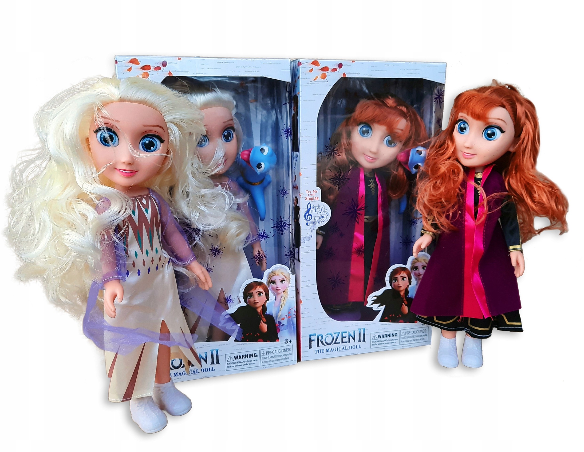 Kraina Lodu 2 Frozen Duże Lalki Elsa I Anna Śpiewa
