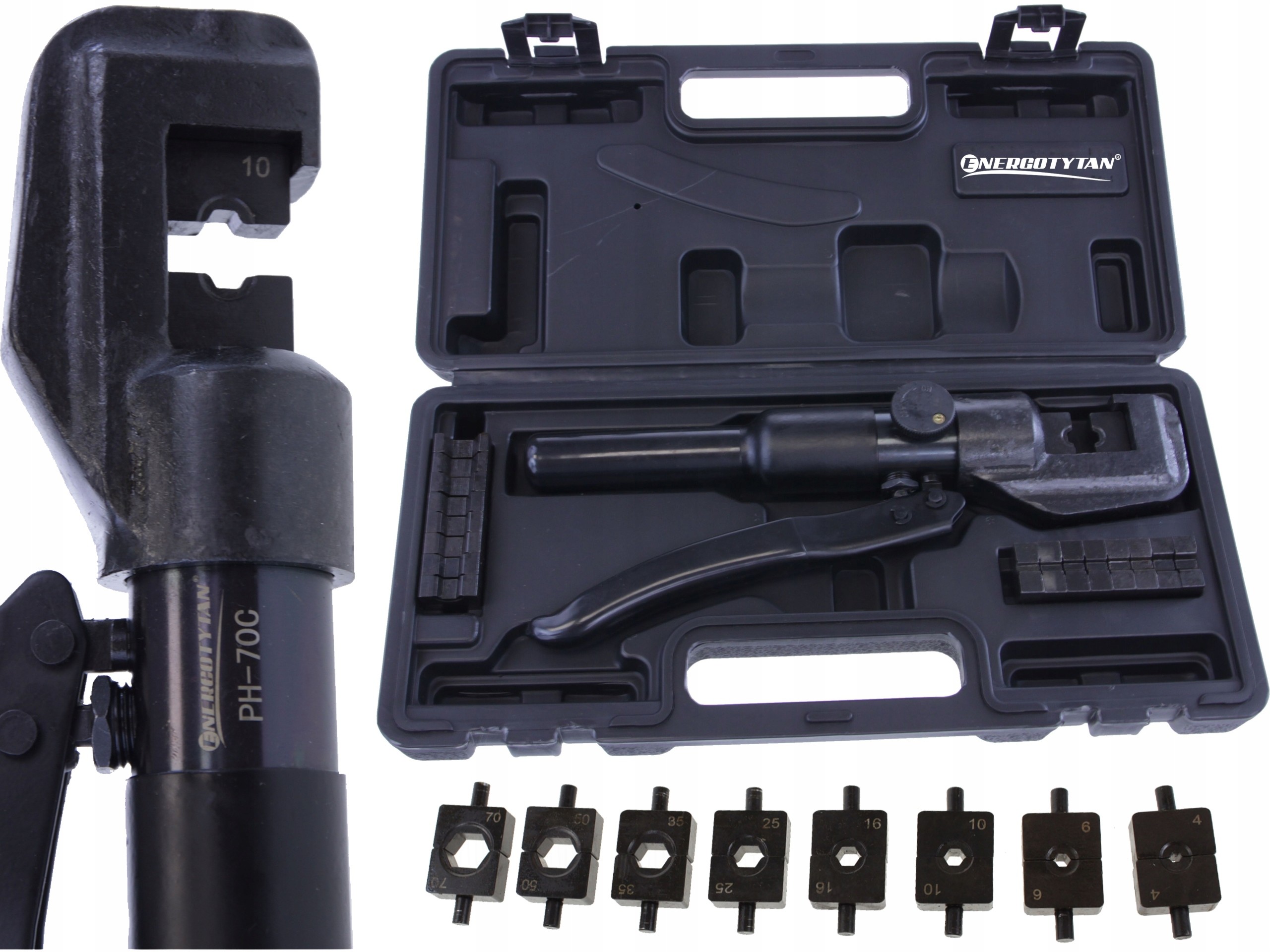 Zaciskarka Praska Hydrauliczna Do Kabli 4-70 Hart