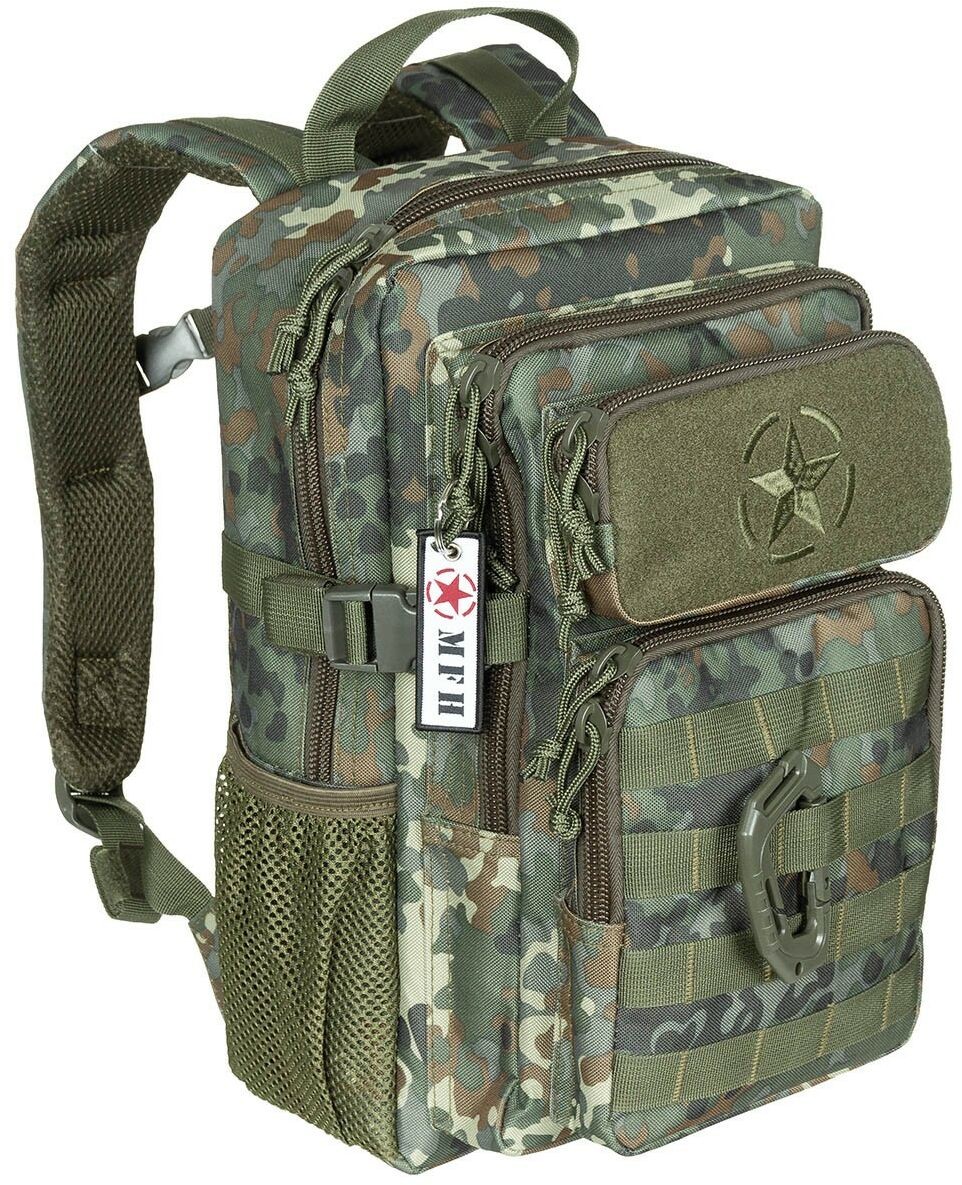 MFH Plecak dziecięcy US Assault Youngster 15 l Flecktarn (30330V) 30330V