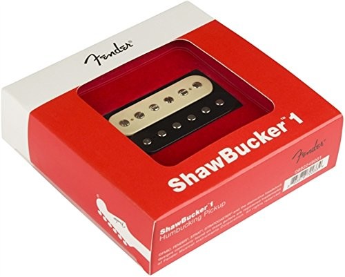 Fender ShawBucker 1 Pickup Humbucking Pickup Zestaw przetworników do gitar elektrycznych Kolor: zebra, 992249001 992249001