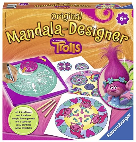 Ravensburger oryginalne mandala Designer 29902 Midi trolls 29902