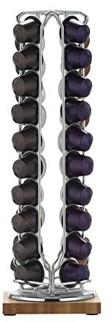 Kitchen Craft Chromowany LE 'Express Kapselspender na 40 kapsułek KCLX40PODNE