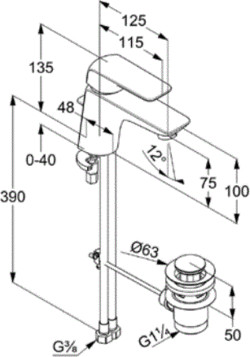 Kludi Ameo 410290575