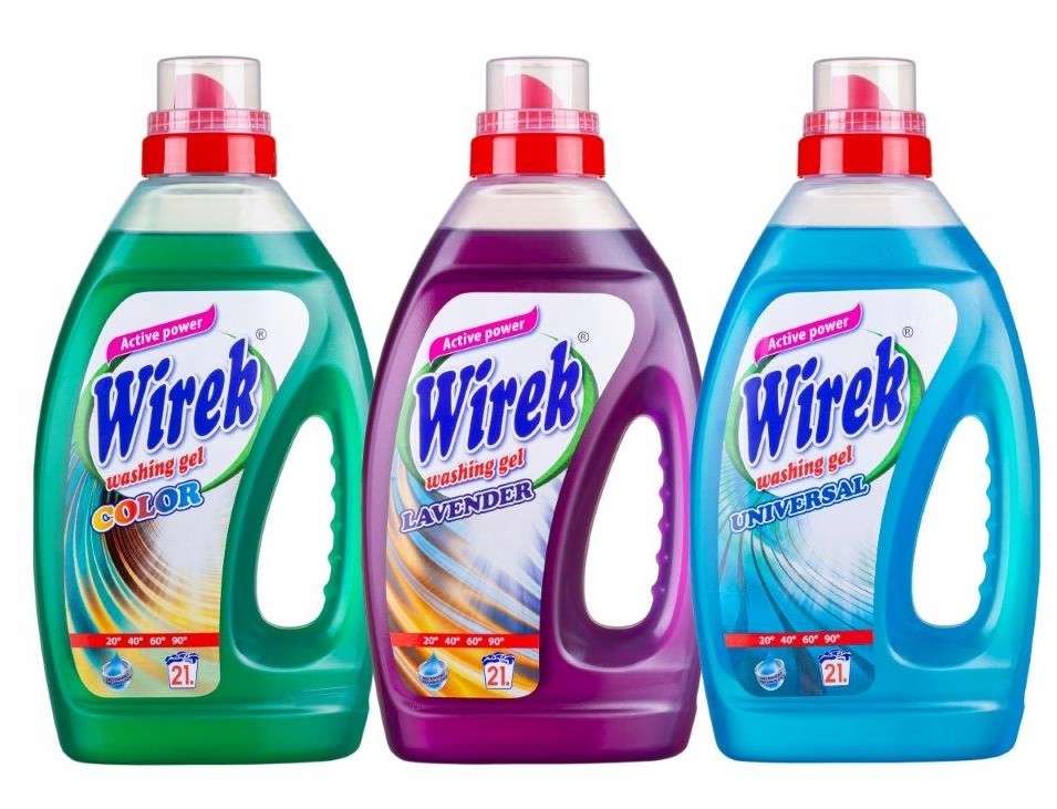 Wirek Żel Gel Do Prania 1,05l zapach Lawendowy
