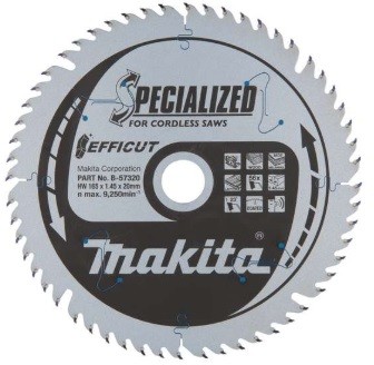 Makita Piła Tarczowa Do Drewna 165mm B-57320