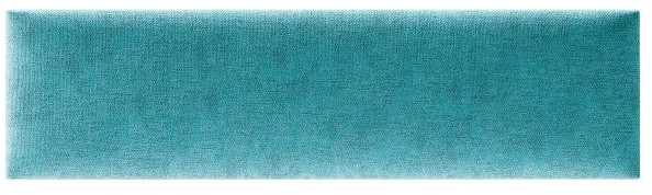 Stegu Panel ścienny tapicerowany Mollis prostokąt 60 x 15 cm turkusowy