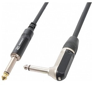 Power Dynamics GuitarCable 6.3Mono-6.3MonoRA 6.0m, przewód instrumentalny 177.618
