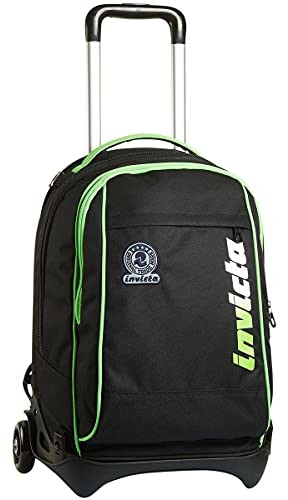 INVICTA S.P.A. Trolley New Tech Invicta, zakuang, czarny, plecak 3 w 1, zdejmowany, do podróży i szkoły, na podróż i do szkoły 206002153-BB1