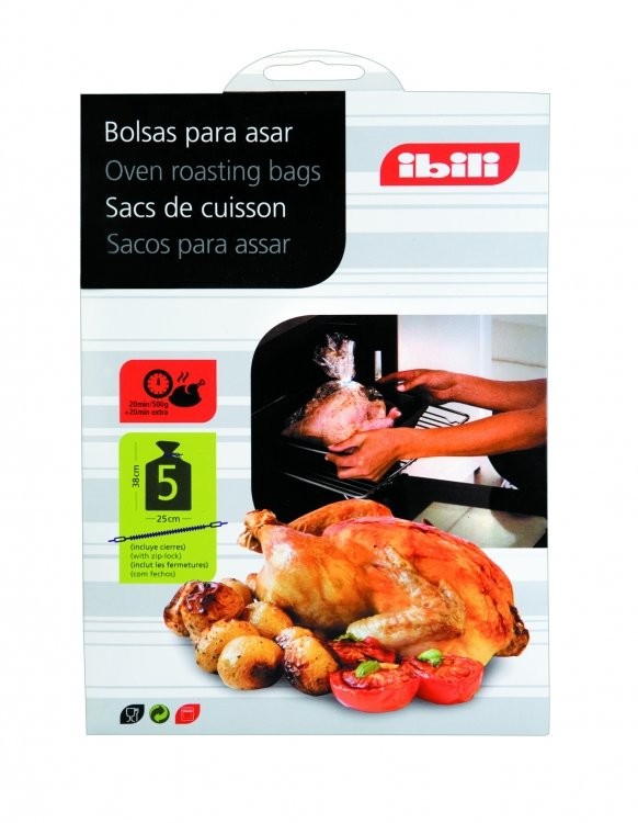 Ibili Worki do pieczenia IBILI, 5 szt