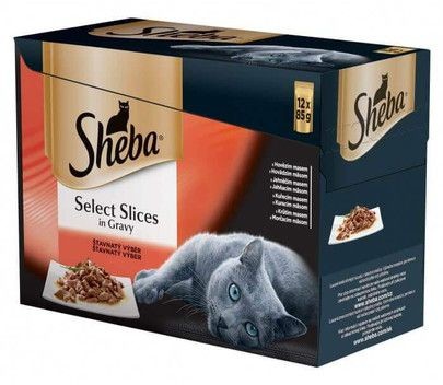 Sheba Selection in Sauce Soczyste Smaki 48 x 85g